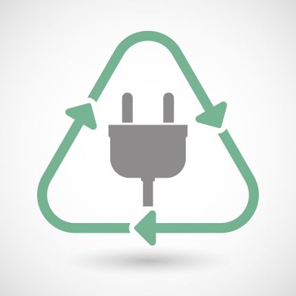 Logotipo de Electronics Recycling Sugar Land