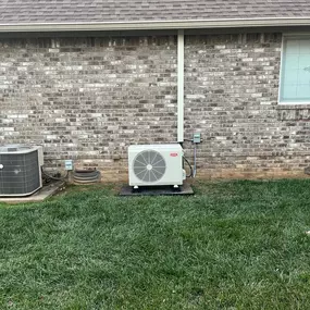 Bryant Ductless Heat Pump Installed.