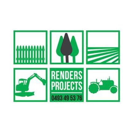 Logo de Renders Projects | afbraakwerken, grondwerken, vellen van bomen