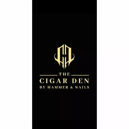 Logotyp från The Cigar Den by Hammer & Nails