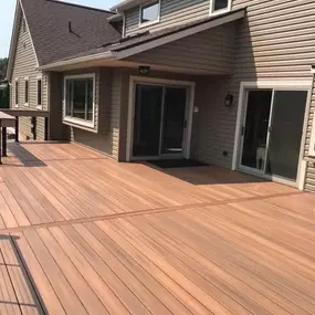 Composite Deck Built by Hen-House Decks, the trusted Custom Decks builder in Ohio