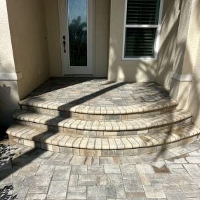 Paver Entryway Remodel