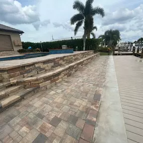 Stone Retaining Wall