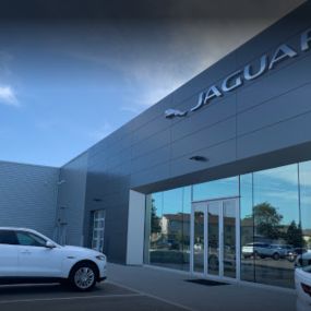 Jaguar South Shore side of JLR Dealership