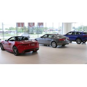 Inside the JLR Dealership