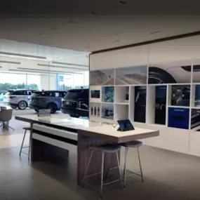 Inside the JLR Dealership