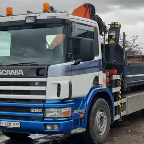 camion pougin pour transporter vieux fers vieux métaux