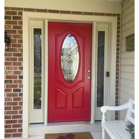 Therma Tru Door in color Berry