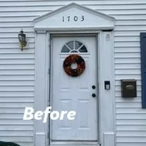 Door that was replaced with Therma Tru Door