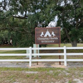 Landmark for Glamping in River Ranch Florida at Westgate River Ranch Resort & Rodeo