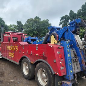 Stuck on the side of the road? Call for a tow!