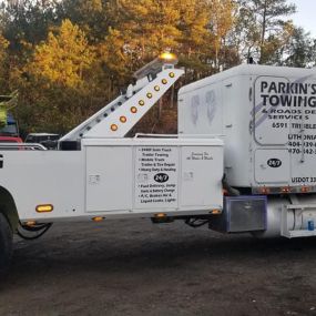 Stuck on the side of the road? Call for a tow!