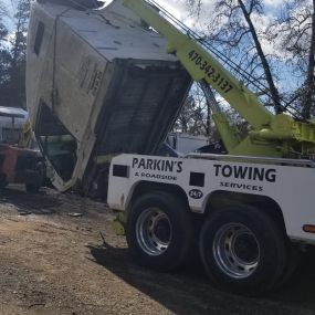 Stuck on the side of the road? Call for a tow!