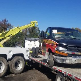 Stuck on the side of the road? Call for a tow!