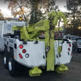 Stuck on the side of the road? Call for a tow!