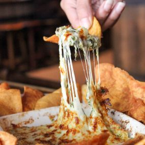 Artichoke Spinach Cheese Dip