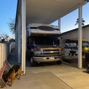 RV Car Port Shade Cover