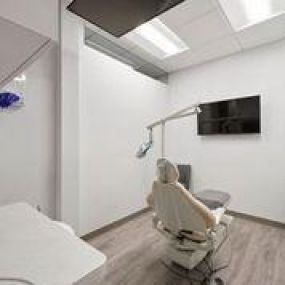 An exam room at Brighter Day Dental