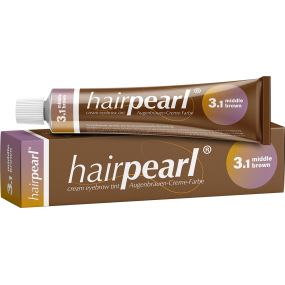Hairpearl Original Tint - Middle Brown Brow & Lash Cream Tint