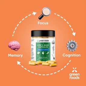 Green Roads Mushroom Capsules - Focus & Clarity