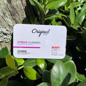 The Original Hemp Stress gummies combine the power of Full Spectrum CBD with the relaxing properties of Ashwagandha and L-theanine to smooth out the day’s rough edges and Vitamin D3 to elevate your mood.