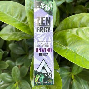 Urb x Delta Effex 
Unwind Premium THCV Indica Disposable is a blend of Delta 8 THC, Delta 9 THC, Delta 10 THC, CBG, CBG and THCV