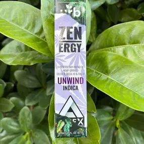 Urb x Delta Effex 
Unwind Premium THCV Indica Disposable is a blend of Delta 8 THC, Delta 9 THC, Delta 10 THC, CBG, CBG and THCV