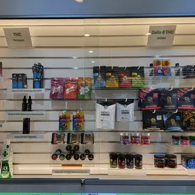 Come in and check out our new look! We have completed our new display of goodies. We are boasting the largest selection of Cannabinoids in South Florida!