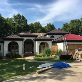 The process during a roof replacement!