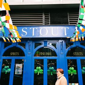 Exterior of Stout NYC Penn Station