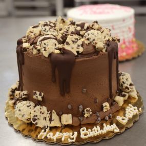 Cookie Dough custom birthday cake