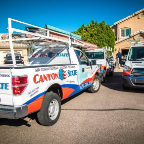 Canyon State company vehicles