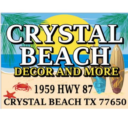 Logotyp från Crystal Beach Decor And More