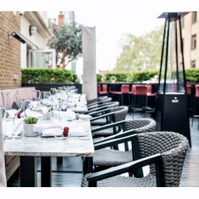 HAY HILL Mayfair - Private Members Club - Meetings - Business Lunch - Team Lunch - Terrace