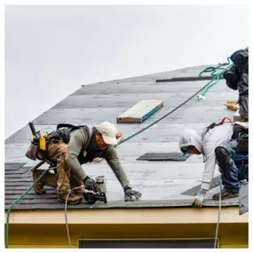 Roof installation with skylights