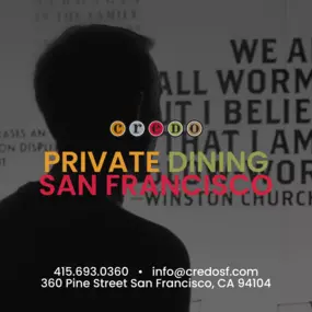 Private Dining San Francisco