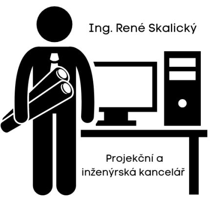 Logo fra Ing. René Skalický - projekční a inženýrská kancelář