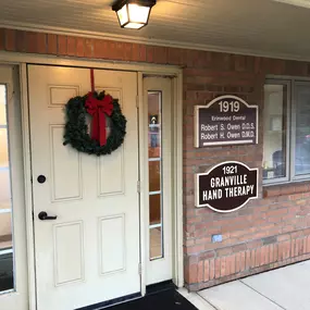 Front door to Granville Hand Therapy