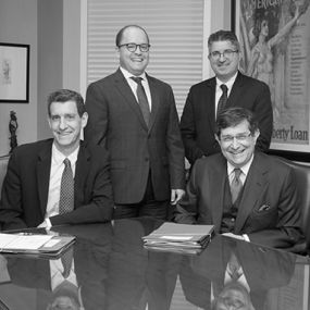 picture of Mark E. Seitelman Law Offices - Accident & Injury Attorneys, as a team, in black and white