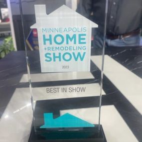 Happy to share  JG Hause Construction won Best in Show for our custom- built booth.