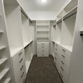Custom Interior Design Closet-White