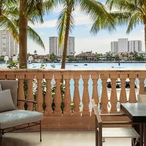 The Boca Raton Yacht Club Balcony