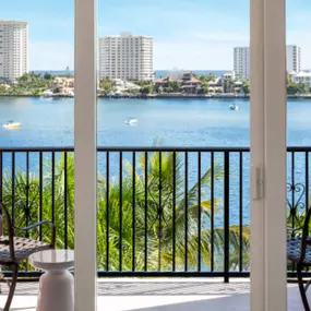 The Boca Raton Yacht Club Balcony