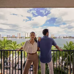 The Boca Raton Yacht Club Balcony