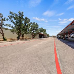 5 Star Boat and RV Storage Covered Trailer Storage in Georgetown, TX Drive