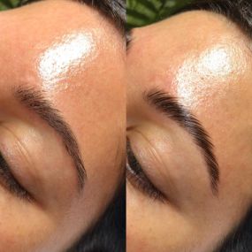 Before and After Brows Lamination!