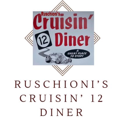 Logotyp från Ruschioni's Cruisin 12 Diner