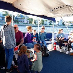 Sandlapper Water Tours: Welcome aboard “The Palmetto”, our 45-foot Corinthian Catamaran. She is USCG certified for 49 passengers and powered by two very quiet Yamaha 150 4-stroke engines for a safe and enjoyable ride.