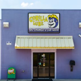 Gorilla Lube and Car Wash shop picture.