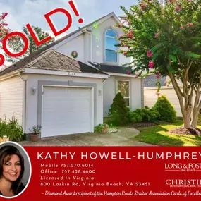 Over 18 years of experience. Ranked among the top 1% of Hampton Roads Realtors for years! Consistently recognized as the a top producer at Long & Foster Real Estate (Hampton Roads Region).

Growing up and being part of a military family has enabled me to uniquely understand the needs of other military families. I specialize in assisting military families as they PCS into and out of Hampton Roads.Realtor in Hampton Roads, Virginia specializing in military relocation and first time home buyers. In